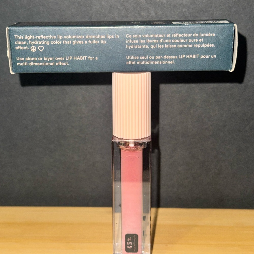 Pley Nude Rose Lip Gloss Lacquer - Ethel - Picture 4 of 4